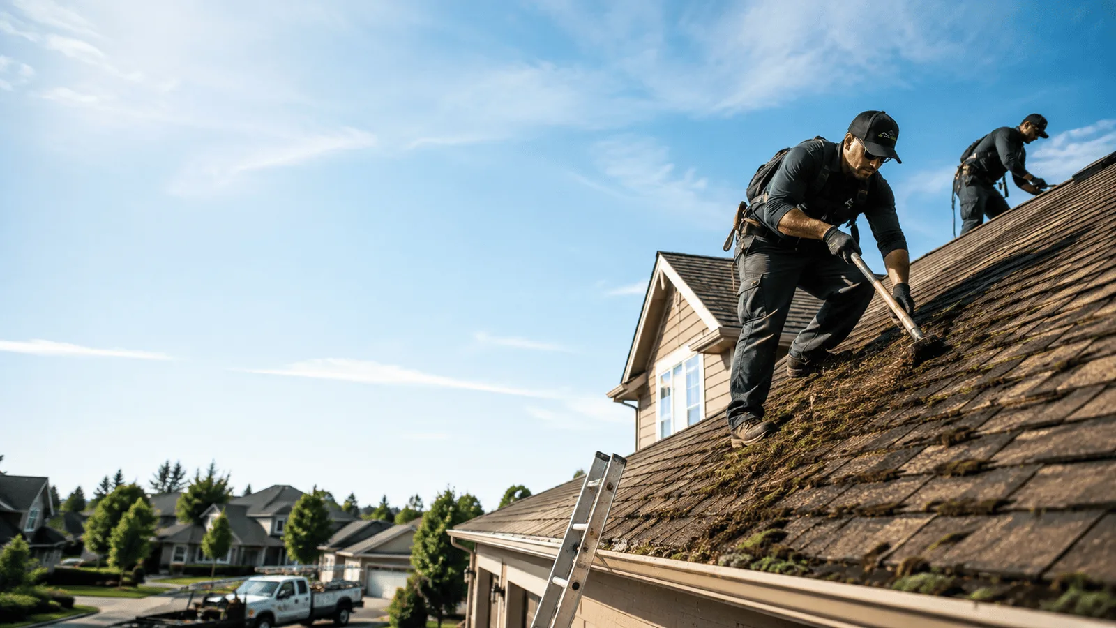 Roof Moss Removal in Max Meadows, VA near me